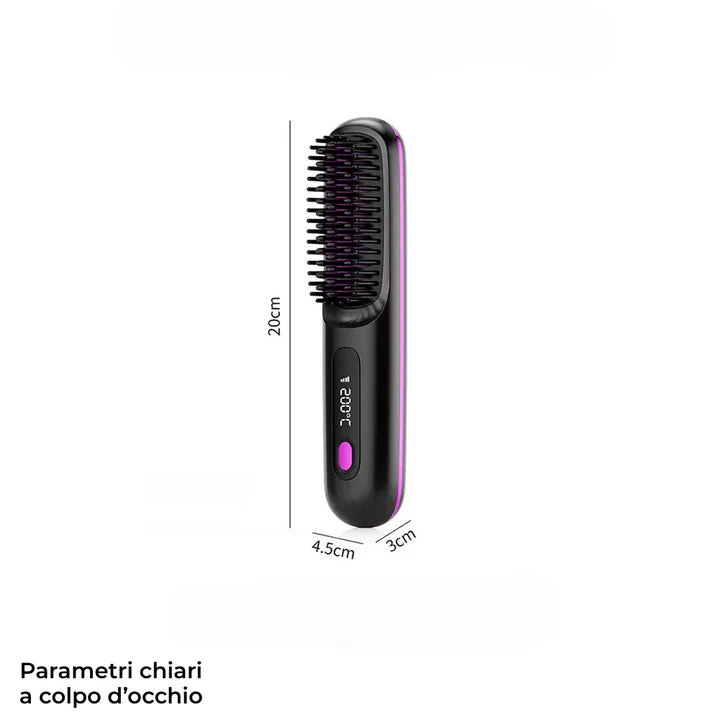 BORISSI™ Spazzola Lumina - Ordina e definisci i tuoi Capelli
